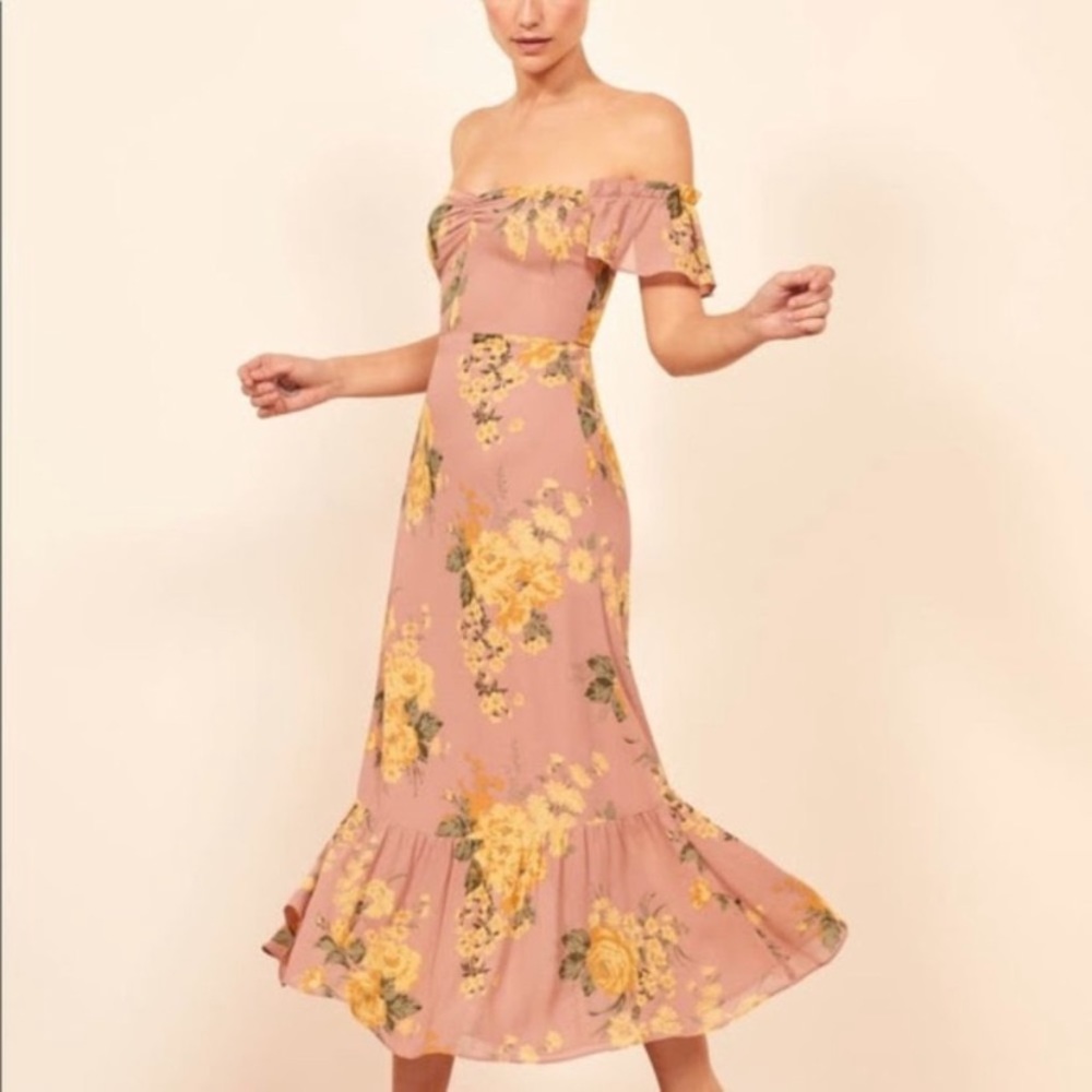 COPY - Reformation butterfly dress